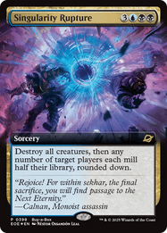 Singularity Rupture