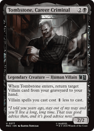 Tombstone, Career Criminal