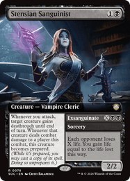 Stensian Sanguinist // Exsanguinate