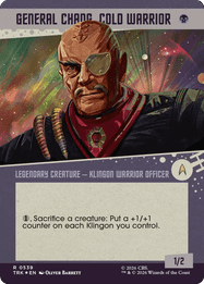 General Chang, Cold Warrior