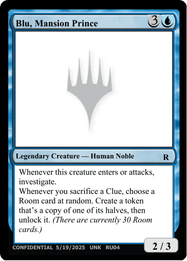 Blu, Mansion Prince
