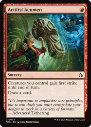 Artifist Acumen