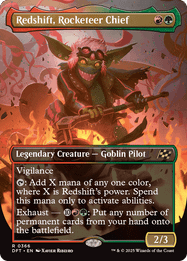 Redshift, Rocketeer Chief