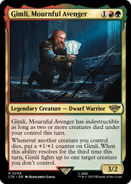 Gimli, Mournful Avenger