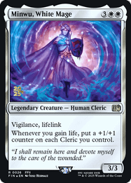 Minwu, White Mage