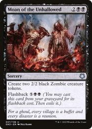 Moan of the Unhallowed