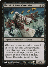 Shirei, Shizo's Caretaker