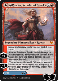 Rowan, Scholar of Sparks // A-Will, Scholar of Frost