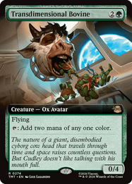 Transdimensional Bovine