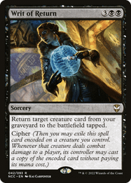 Writ of Return