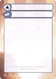 Double-Faced Substitute Card