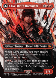 Clive, Ifrit's Dominant // Ifrit, Warden of Inferno