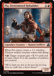 Pia, Determined Rebuilder