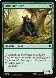 Ordinary Bear