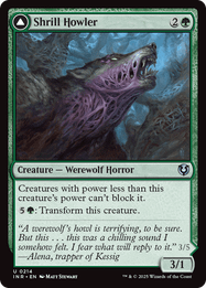 Shrill Howler // Howling Chorus