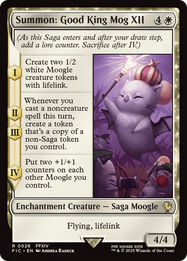 Summon: Good King Mog XII