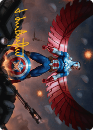 Captain America, Wings of Freedom // Captain America, Wings of Freedom