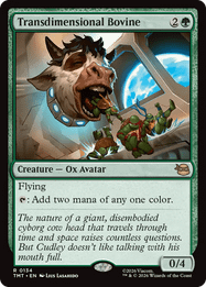 Transdimensional Bovine