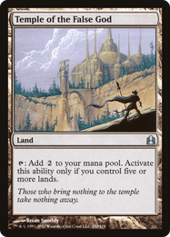 Temple of the False God