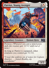 Patriot, Young Avenger