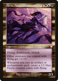 Alela, Artful Provocateur