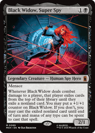 Black Widow, Super Spy