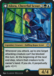 Alora, Cheerful Scout