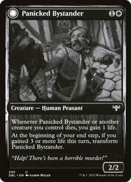 Panicked Bystander // Cackling Culprit