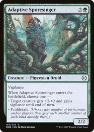 Adaptive Sporesinger