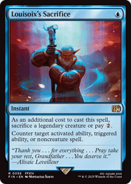 Louisoix's Sacrifice