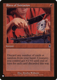Rites of Initiation