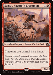 Samut, Hazoret's Champion