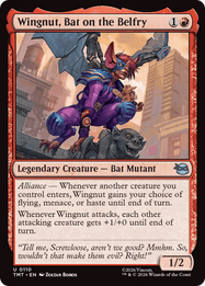 Wingnut, Bat on the Belfry
