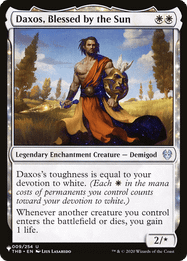 Daxos, Blessed by the Sun