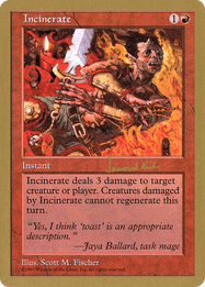Incinerate
