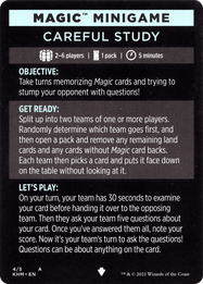 Careful Study (minigame) // Careful Study (cont'd)