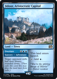 Jidoor, Aristocratic Capital // Overture