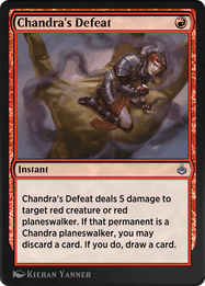 Chandra's Defeat