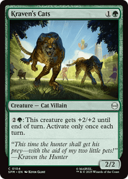 Kraven's Cats