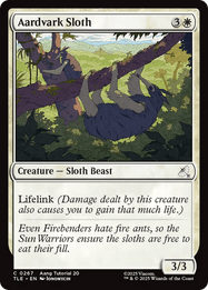 Aardvark Sloth