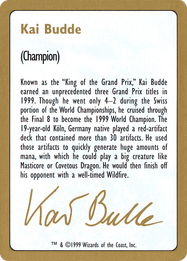 Kai Budde Bio