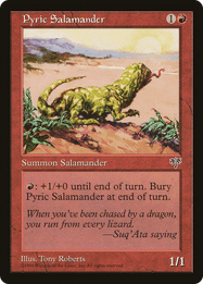 Pyric Salamander