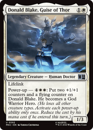 Donald Blake, Guise of Thor