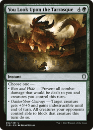 You Look Upon the Tarrasque