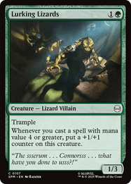Lurking Lizards