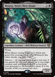 Moseo, Vein's New Dean