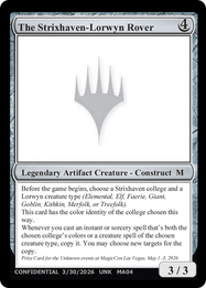 The Strixhaven-Lorwyn Rover