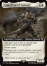 Cyan, Vengeful Samurai