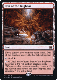 Den of the Bugbear