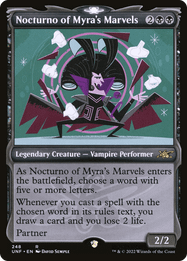 Nocturno of Myra's Marvels